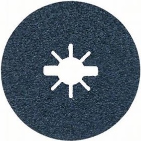 Круг фибровый  BOSCH X-LOCK 125 мм К 36 Best for Metall+Inox PRO 2608619160