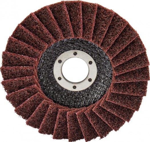 Круг лепестковый абразивный MAKITA 125x22,23 мм, полировочный, угловой (средний) B-40808 - изображение 2