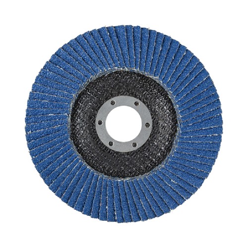 Круг лепестковый D.BOR METAL-INOX ZR40P, F29, 125х22,23 торцевой  D-F29-MI-ZR-125-040 - изображение 2