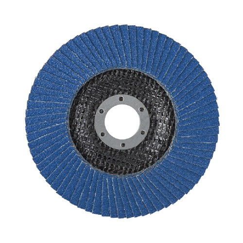 Круг лепестковый D.BOR METAL-INOX ZR80P, F29, 125х22,23 торцевой  D-F29-MI-ZR-125-080 - изображение 2