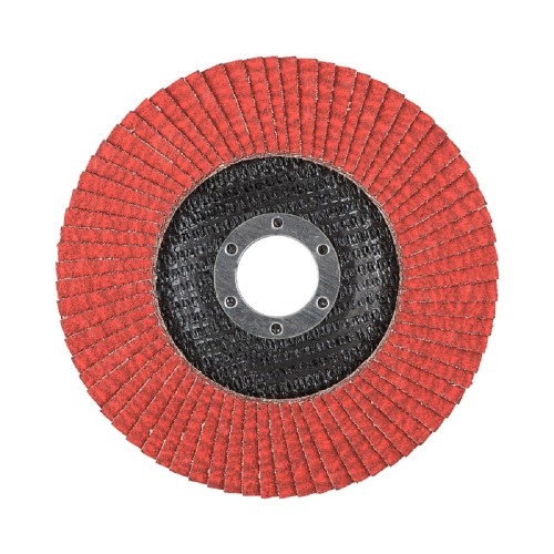 Круг лепестковый D.BOR METAL-INOX CR80P, F29, 125х22,23 торцевой  D-F29-MI-CR-125-080 - изображение 2