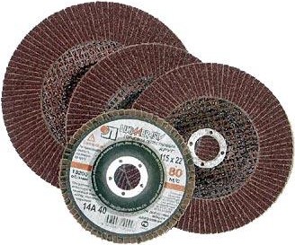 Круг лепестковый ЛУГА 125х22.2 Р220 D91012522140060