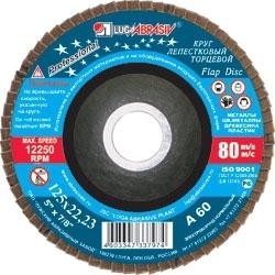 Круг лепестковый ЛУГА 150х22.2  Р40 D91015022140400 - изображение 2