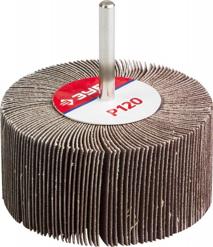 Круг лепестковый обдирочный "КЛО" ЗУБР 40х80 мм P120 36604-120 36604-120