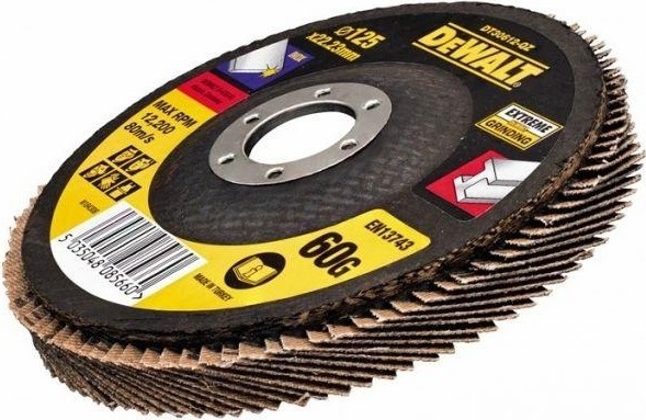 Круг лепестковый торцевой 125 х 22 мм G 60 DeWALT EXTREME DT30612