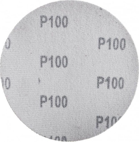 Круг шлифовальный на липучке REXANT P100 без отверстий, 125 мм, 10 шт. 91-1147 - изображение 4