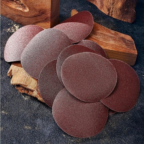 Круг шлифовальный на липучке REXANT P100 без отверстий, 125 мм, 10 шт. 91-1147 - изображение 2