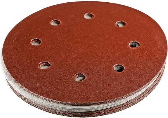 Круг шлифовальный на липучке Sturm DWS6010-9180 180 мм, P180, 8 отв. (уп.20шт.) - изображение 5