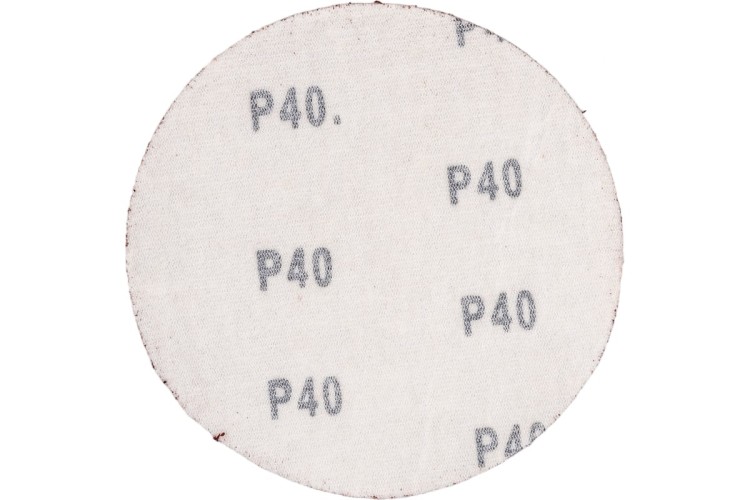 Круг шлифовальный на липучке Cutop Profi P40, 125 мм шлифовальные 5шт 85-578 - изображение 2