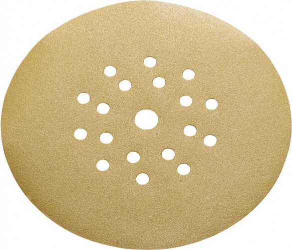 Круг шлифовальный на липучке METABO 225 мм 17 отв. Р220 PROFESSIONAL 626648000