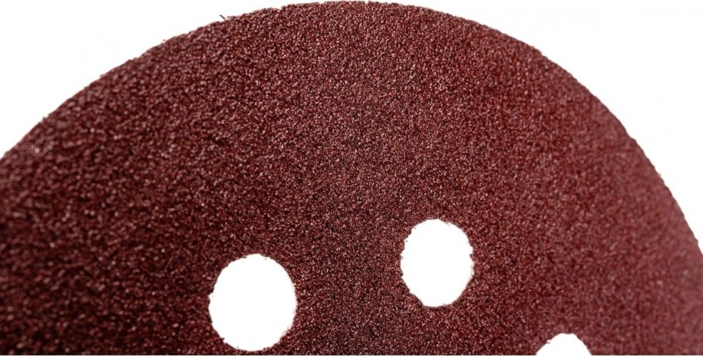 Круг шлифовальный на липучке Sturm 9010-1258-100 125мм, p100, 8 отв., 5 штук. - изображение 5