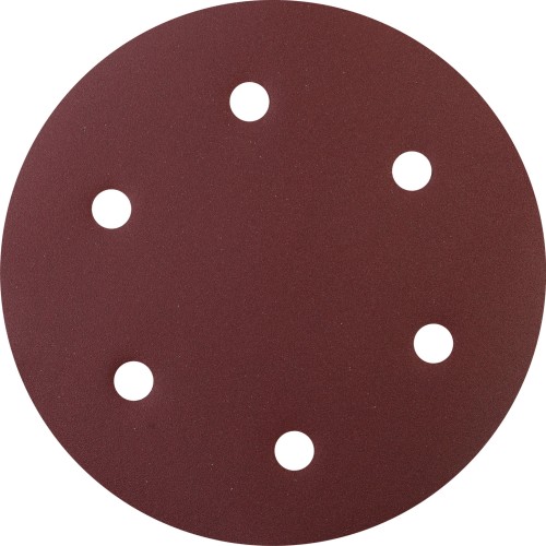 Круг шлифовальный на липучке PATRIOT VELCRO 225 мм 6 отв. P180 (10шт) 820010135