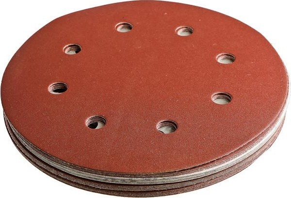 Круг шлифовальный на липучке Sturm DWS6010-9400 180 мм, P400, 8 отв. (уп.20шт.) - изображение 5