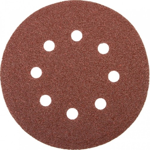 Круг шлифовальный на липучке STAYER PROFI 8 отверстий, Р40, 125мм, 5шт 3580-125-040