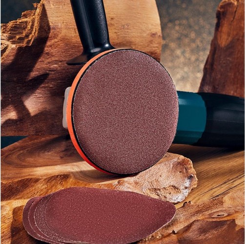 Круг шлифовальный на липучке REXANT P180 без отверстий, 125 мм, 10 шт. 91-1150 - изображение 2