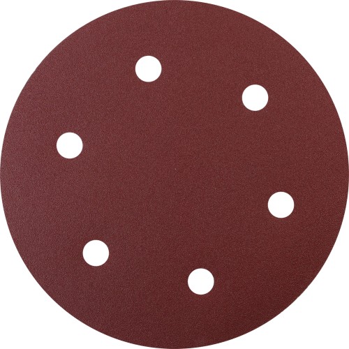 Круг шлифовальный на липучке PATRIOT VELCRO 225 мм 6 отв. P120 (10шт) 820010134