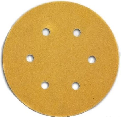 Круг шлифовальный на липучке DeWALT DT3135-QZ 150 мм, 6 отв. G120 - изображение 2