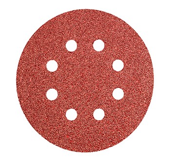 Круг шлифовальный на липучке Kranz KR-91-1166 p80, 125мм, 10 шт.