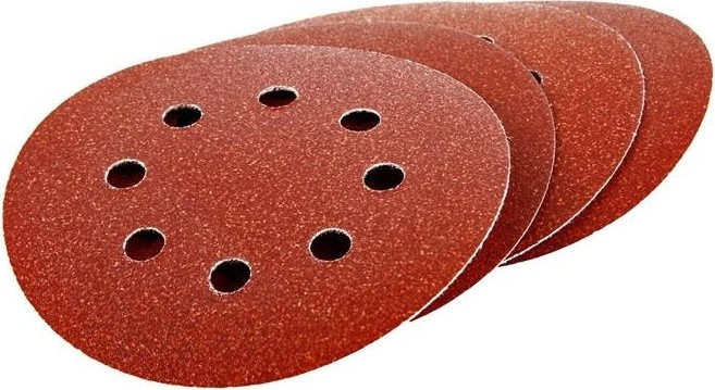 Круг шлифовальный на липучке Biber 70684 125мм р100 (5шт.) тов-165724