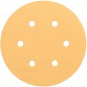 Круг шлифовальный на липучке BOSCH 150/6 мм отв. Р 120 Best for Wood+Paint 2608607855