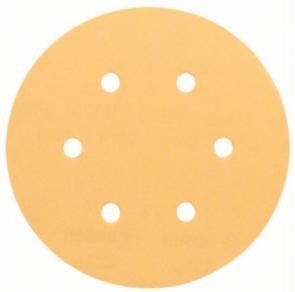 Круг шлифовальный на липучке BOSCH 150/6 мм отв. Р  40 Best for Wood+Paint 2608607833