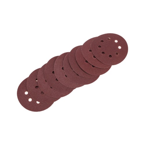 Круг шлифовальный на липучке Kranz KR-91-1168 p120, 125мм, 10 шт. - изображение 2