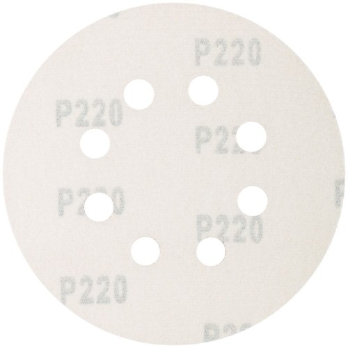 Круг шлифовальный на липучке Cutop Profi P220, 125 мм шлифовальные перфорированные 5шт 85-624 - изображение 2