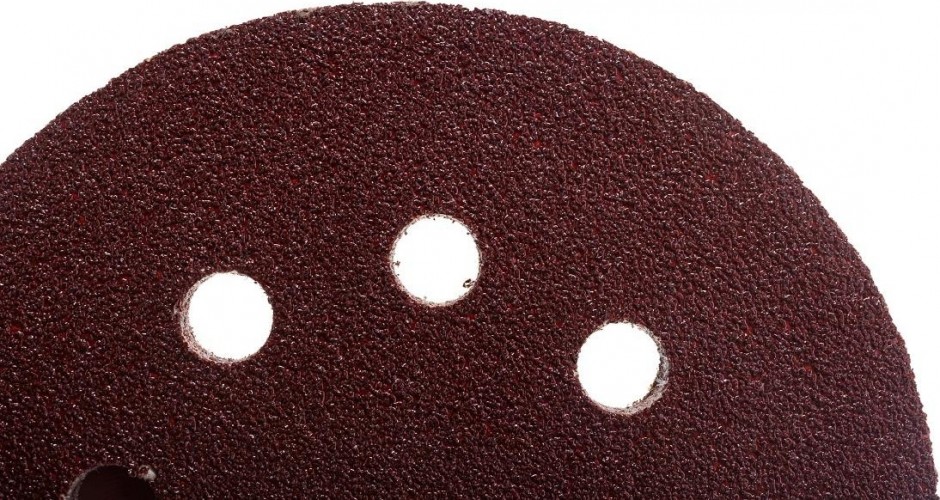 Круг шлифовальный на липучке ЗУБР МАСТЕР 8 отверстий, р60, 125мм, 5 шт 35562-125-060 - изображение 2