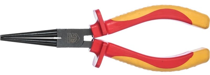 Круглогубцы диэлектрические BERGER BG1211 до 1000V 170 мм