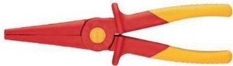Круглогубцы диэлектрические KNIPEX 986202 с плоскими губками из пластмассы KN-986202