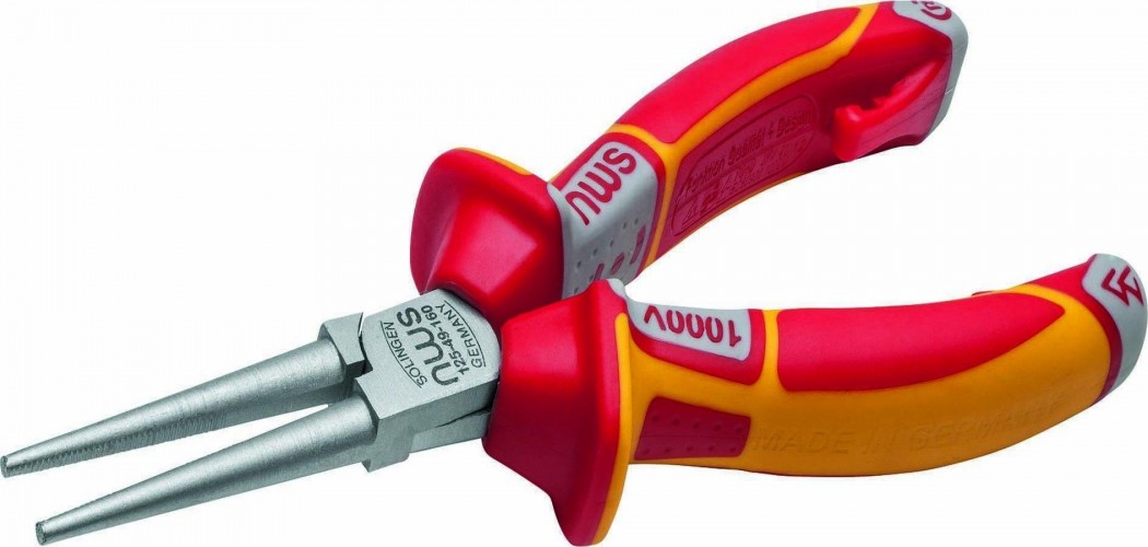 Круглогубцы диэлектрические NWS 125-49-VDE-160 160 мм