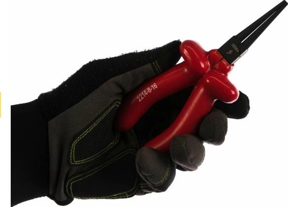 Круглогубцы диэлектрические ЗУБР "ЭЛЕКТРИК" 160 мм 2214-8-16 2214-8-16_z02 - изображение 4