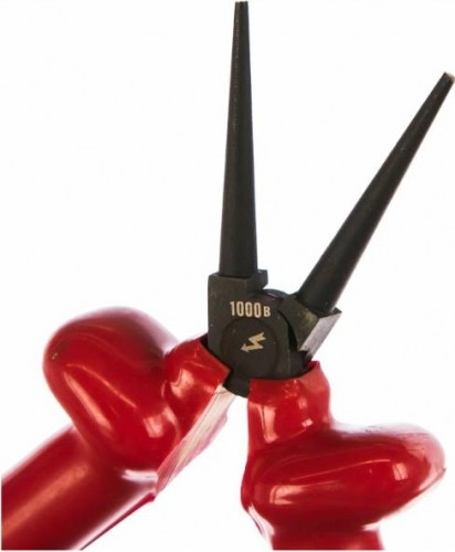 Круглогубцы диэлектрические ЗУБР "ЭЛЕКТРИК" 160 мм 2214-8-16 2214-8-16_z02 - изображение 3