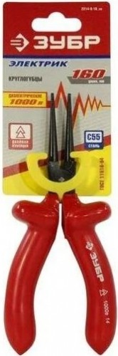 Круглогубцы диэлектрические ЗУБР "ЭЛЕКТРИК" 160 мм 2214-8-16 2214-8-16_z02 - изображение 5