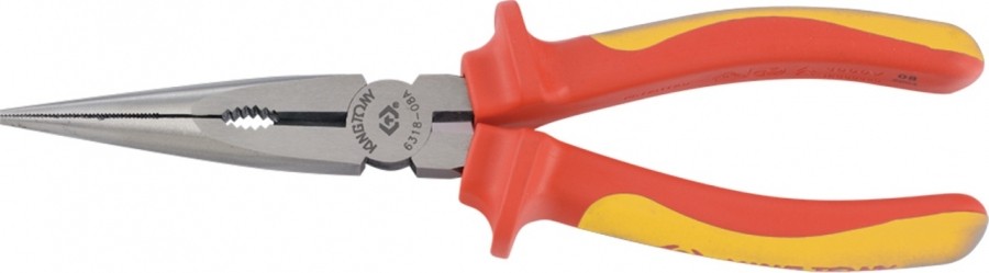 Круглогубцы диэлектрические KING TONY 6318-08A 1000 V, 210 мм - изображение 2