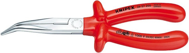 Круглогубцы диэлектрические KNIPEX 2627200 1000 V, 200 мм KN-2627200