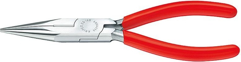 Круглогубцы с плоскими губками и режущими кромками KNIPEX 2503125 125 мм KN-2503125