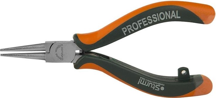 Круглогубцы Sturm 1030-05-6-100 изогнутые, 2-х комп. рукоятки, пружин. механизм 10 - изображение 2