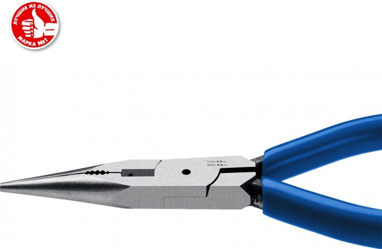 Круглогубцы ЗУБР ПРОФЕССИОНАЛ БУЛЬДОГ Мини 140 мм хромоникелевая сталь 22175-3-14_z01 - изображение 4