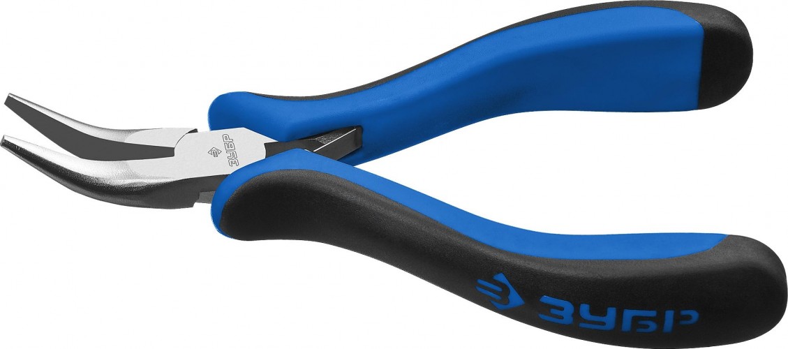 Круглогубцы ЗУБР ПРОФЕССИОНАЛ ТИТАН Мини изогнутые 120 мм, 22170-4_z01