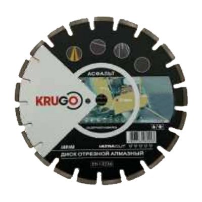 Двухрядная чашка KRUGO 115x22.23мм (гранит/бетон; сухой/мокр) - изображение 7