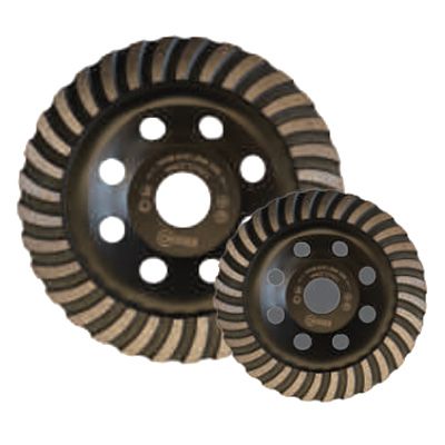 Двухрядная чашка KRUGO 125x22.23мм (гранит/бетон; сухой/мокр) - изображение 4