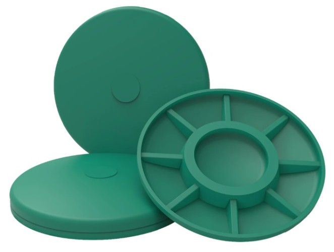 Крышка для колодца ЭКОПРОМ Rostok зеленый