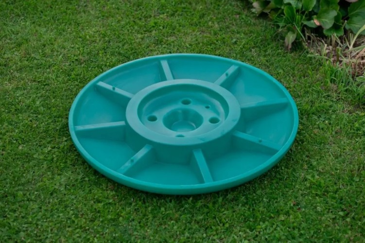 Крышка для колодца ЭКОПРОМ Rostok зеленый - изображение 3