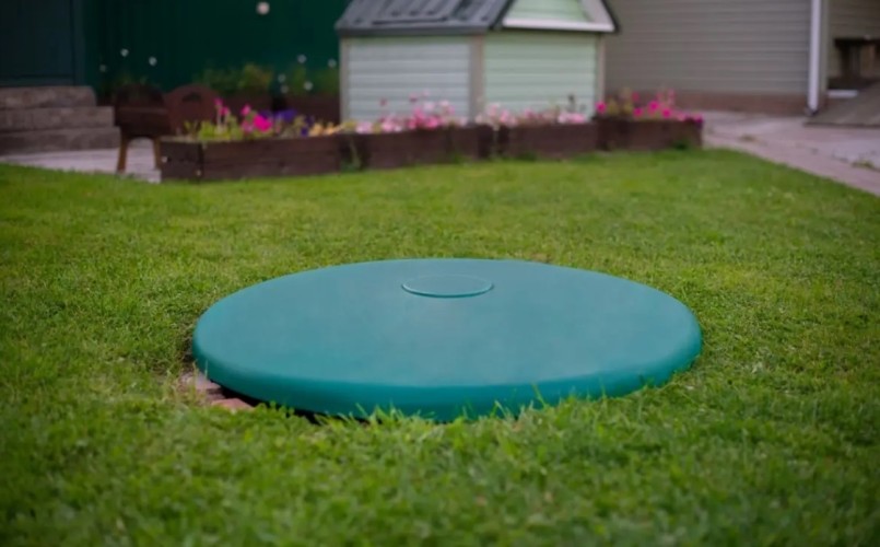 Крышка для колодца ЭКОПРОМ Rostok коричневый - изображение 2