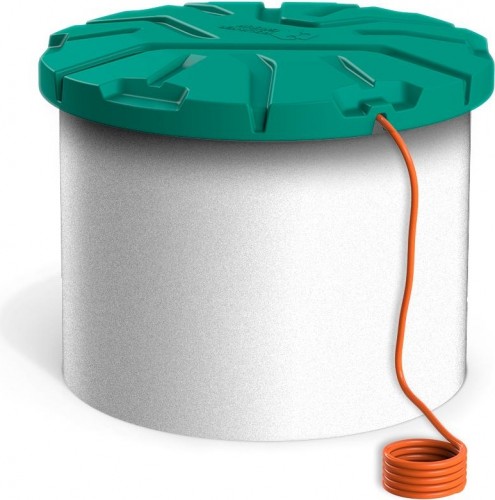 Крышка для колодца POLIMER GROUP "Роса-2" зеленый - изображение 5