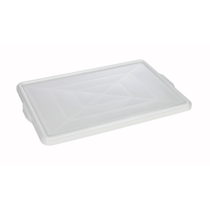 Крышка для лотка для теста 665х440х28 мм белый ПП - изображение 4
