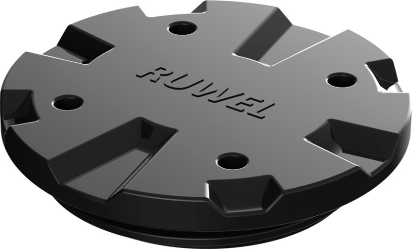 Крышка колодца POLIMER GROUP КС Микро RUWEL черный АК21010101