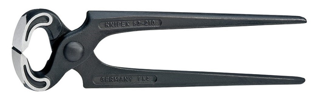 Кусачки KNIPEX KN-5000225SB торцевые плотницкие, 225 мм