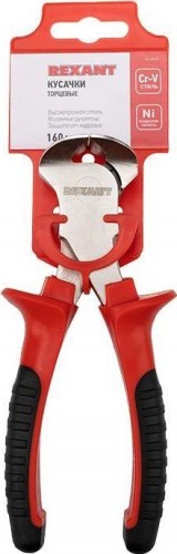 Кусачки REXANT 12-4624 торцевые 160 мм, двухкомпонентные рукоятки - изображение 4